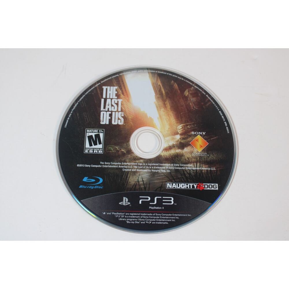 The Last of Us (Sony PlayStation 3, PS3, 2013) Authentic, disc only, tested